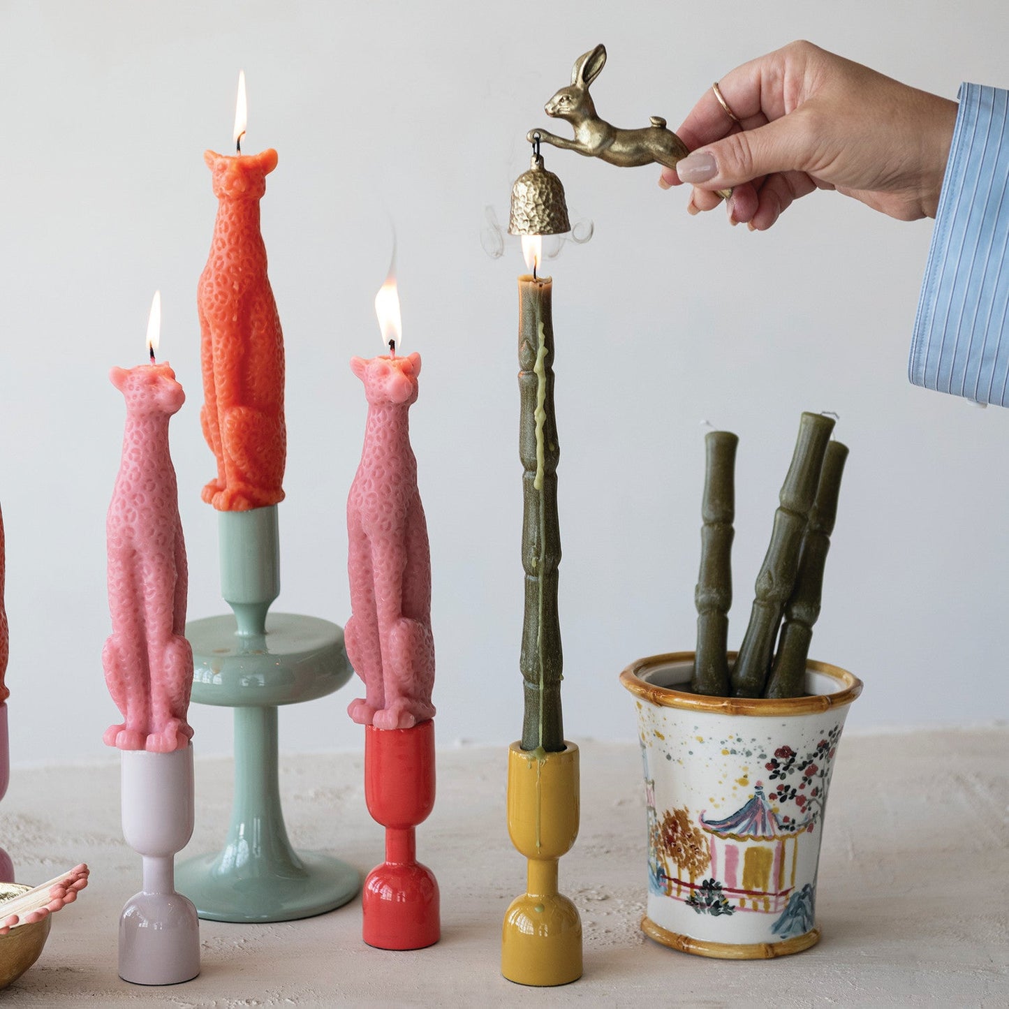 Antique Candle Snuffers - Apagavelas de Animales