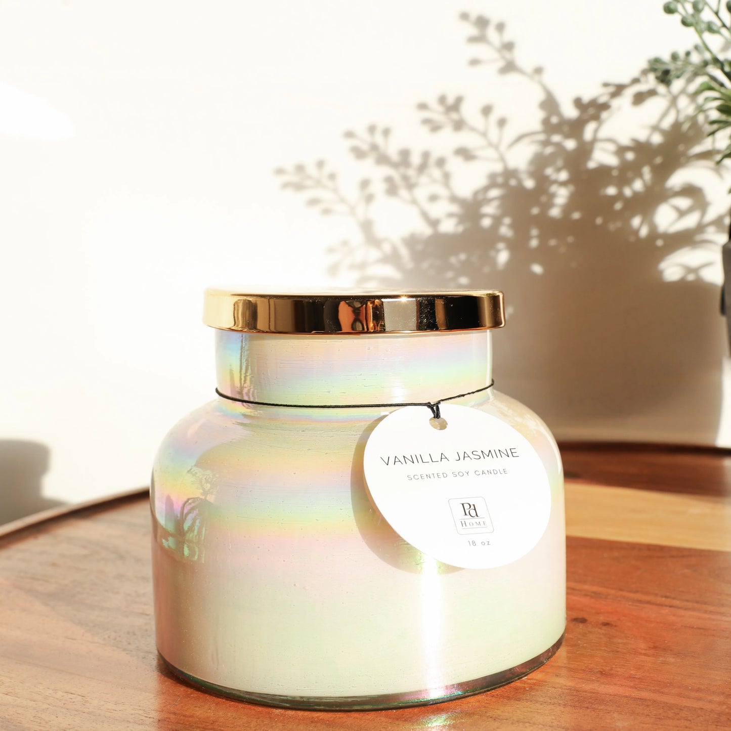 Vanilla Jasmine Pearl Jar Candle - Vela