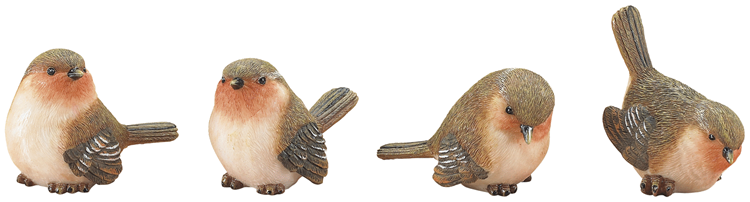 Garden Bird Figurines - Figuras de Aves