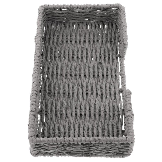 karma gifts Gray Woven Napkin Holde