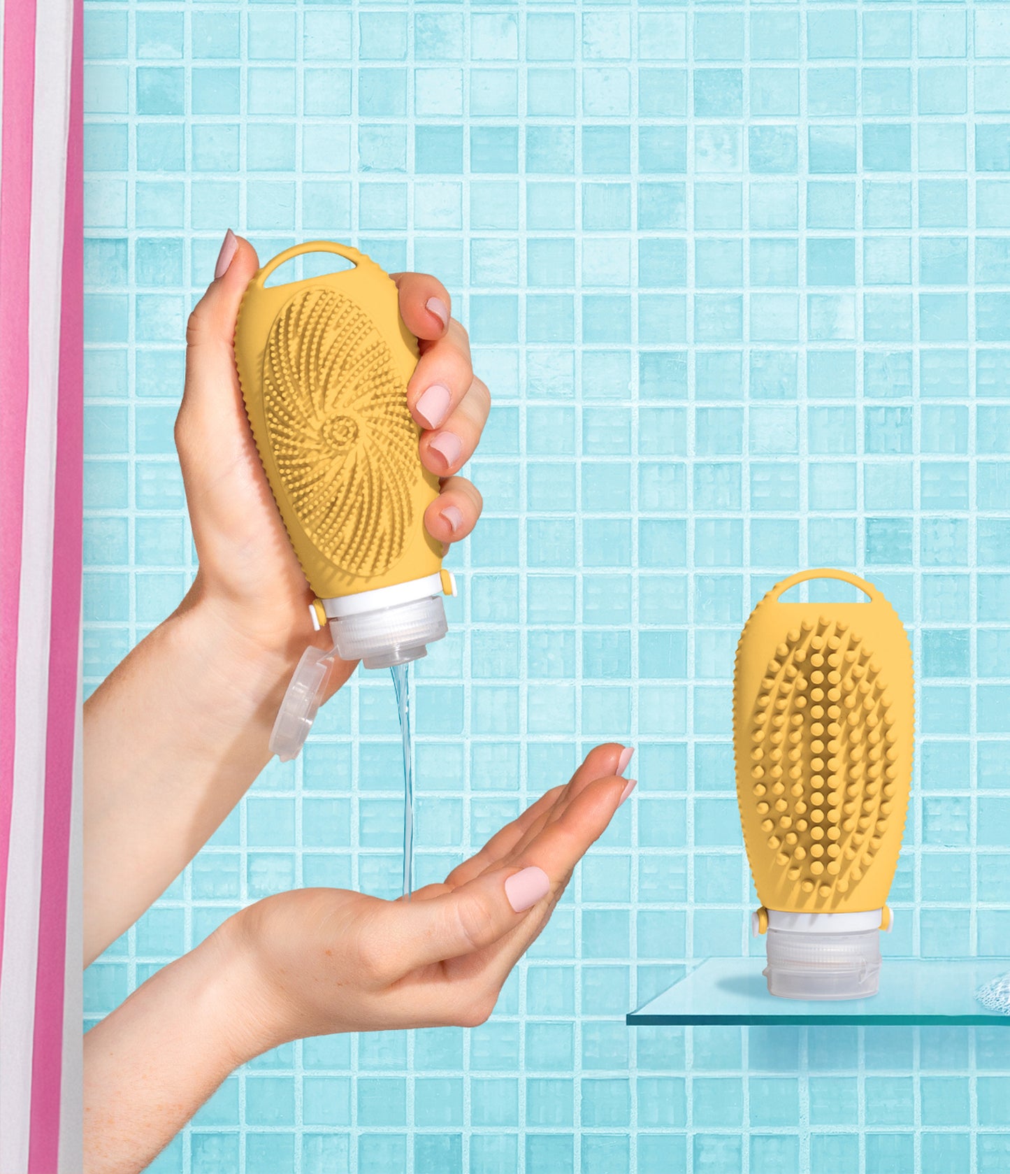 En Route Clean Getaway All-In-One Scrub Bottles - Botellas Exfoliantes
