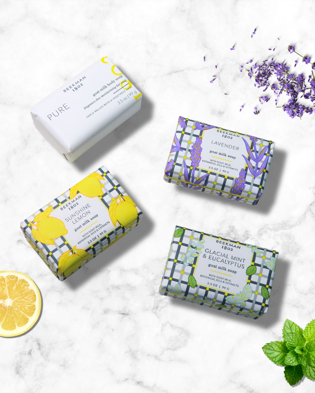 Gift Set Of 4 Soaps 3.5 OZ - Set de Regalo