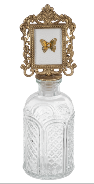 Vintage Bottles w/Topper - Botellas Vintage