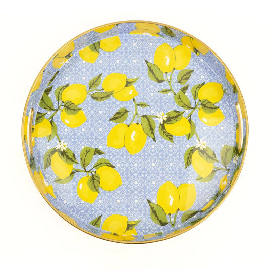 Round Tray - Lemon - Bandeja redonda