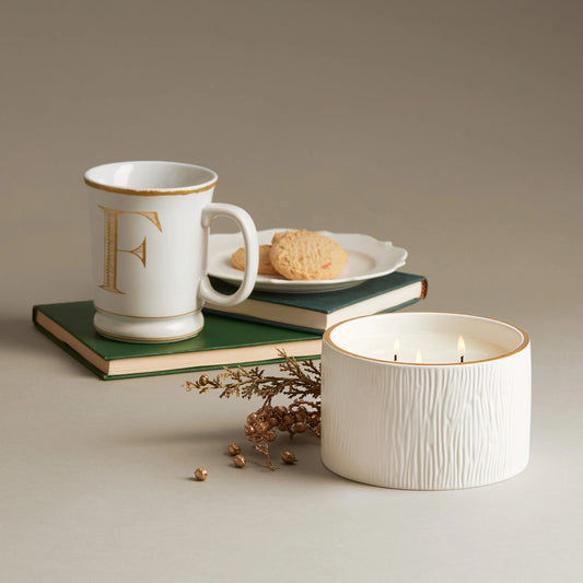 Frasier Fir 3 Wick Ceramic Candle
