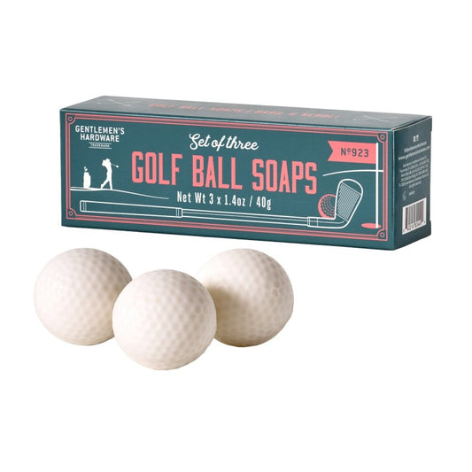 Golf Ball Soaps (Set of 3) - Basil and Neroli - Set de 3 Jabones en Forma de Bola de Golf