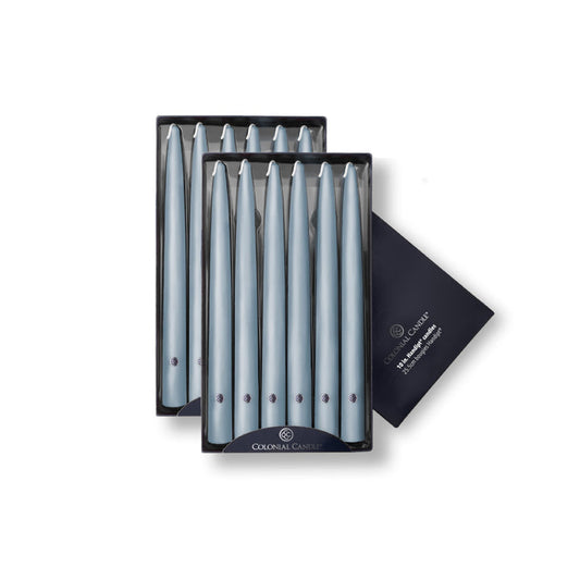 Vela Handipt Taper Wedgewood  10" (una unidad)