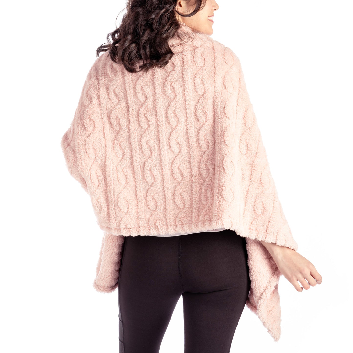 Hello Mello The Coziest Blanket Wrap Pink - Manta Rosa