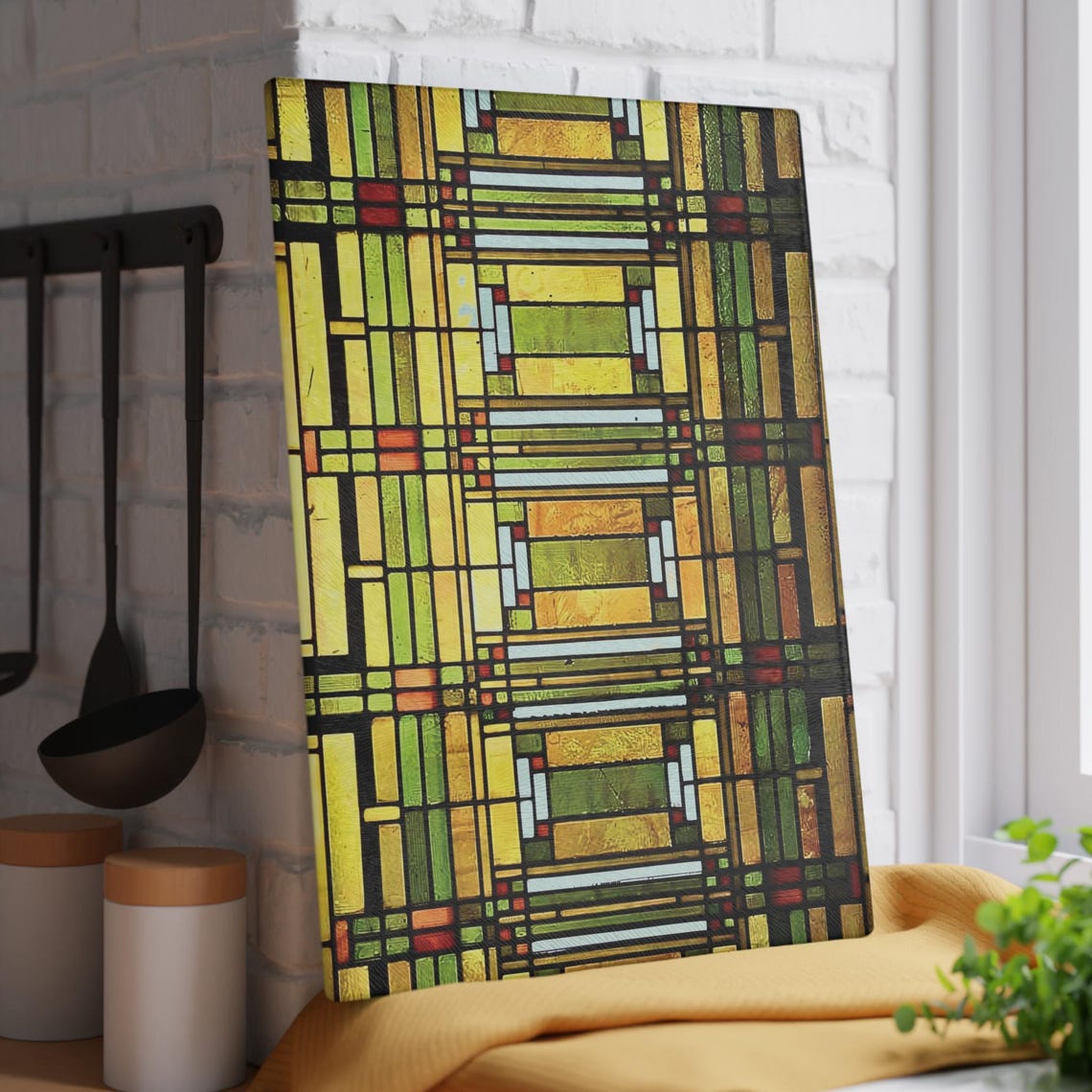 FLW Oak Park Skylight Cutting Board - Tabla de Cortar