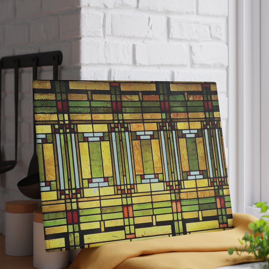 FLW Oak Park Skylight Cutting Board - Tabla de Cortar