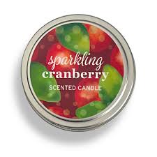 4OZ CANDLE SPARKLING CRANBERRY