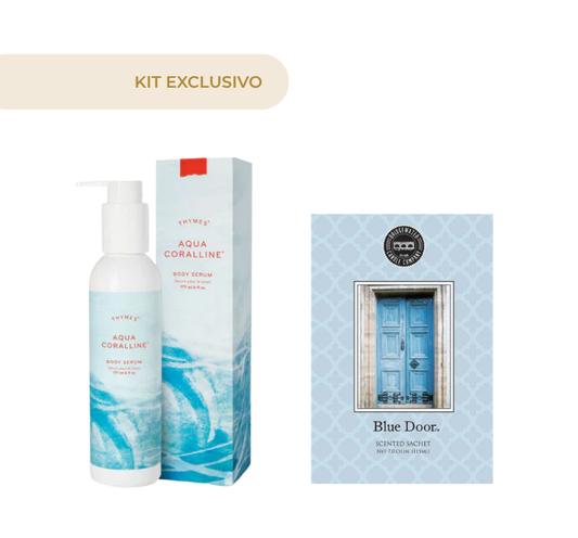 Aqua Coralline Body Serum 6 Oz + Sachet Blue Door