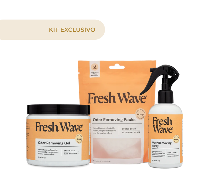 Kit Exclusivo Fresh Wave Orange - Gel, Spray y Pack (exclusivo)