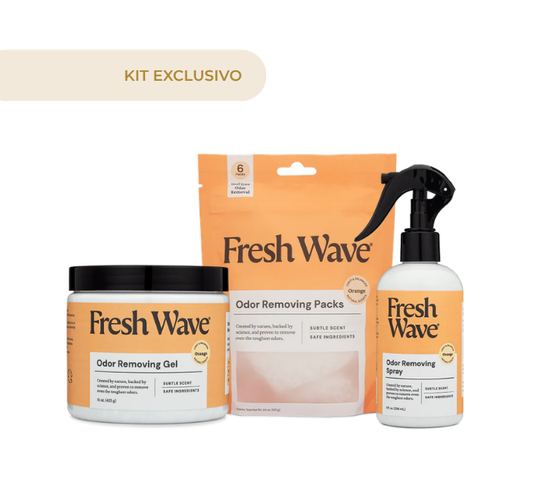 Kit Exclusivo Fresh Wave Orange - Gel, Spray y Pack (exclusivo)