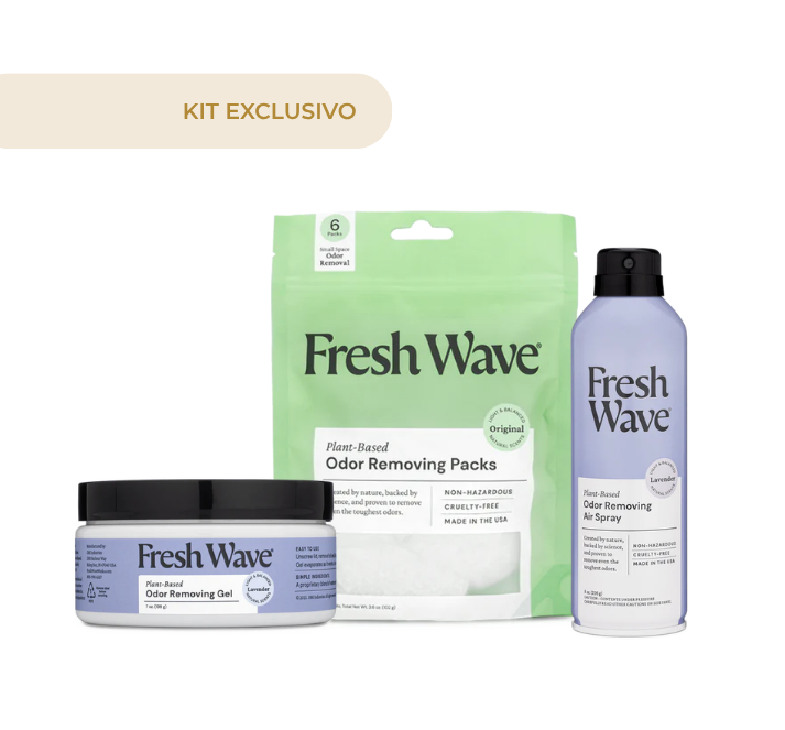 Kit Exclusivo Fresh Wave - Pack Original + Spray Lavender y gel (exclusivo)