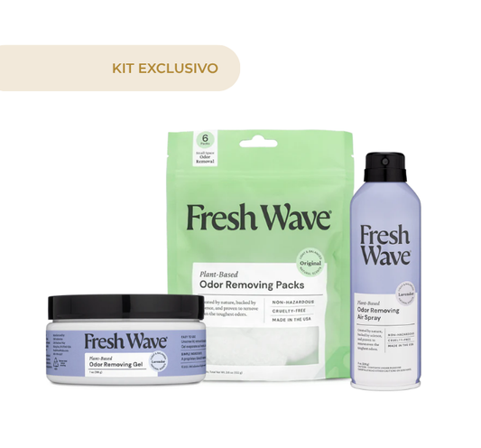 Kit Exclusivo Fresh Wave - Pack Original + Spray Lavender y gel (exclusivo)
