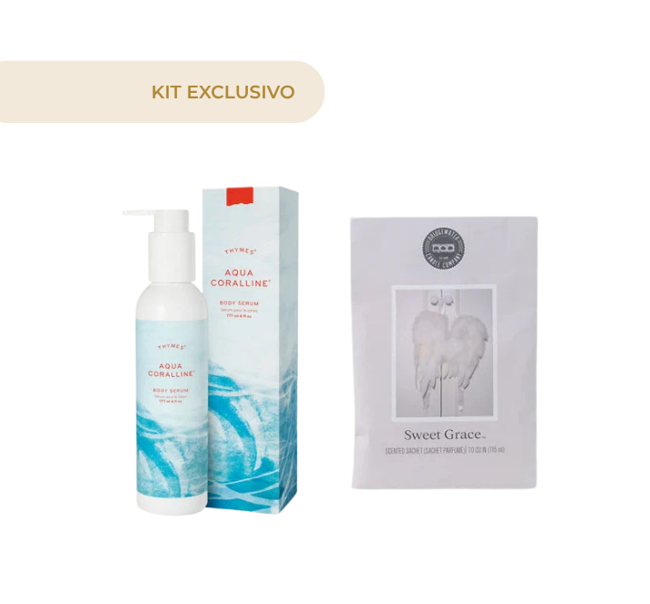 Aqua Coralline Body Serum 6 Oz + Sachet Sweet Grace