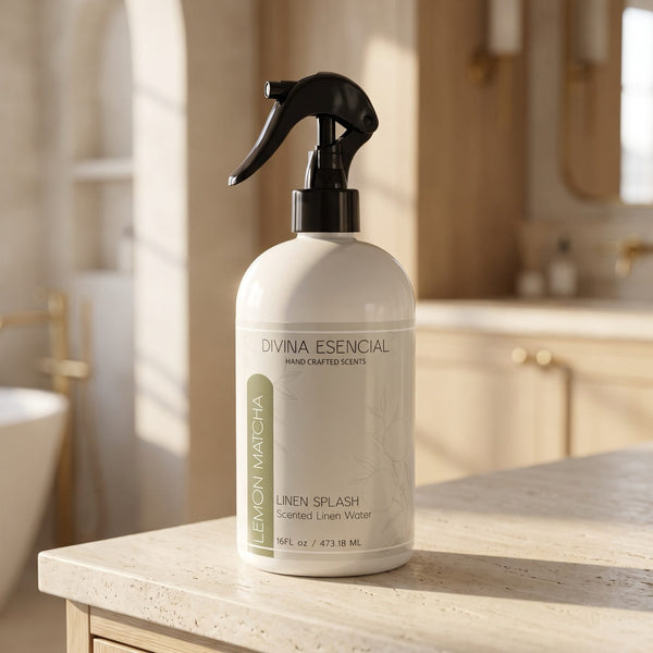 LINEN SPLASH Lemon Matcha