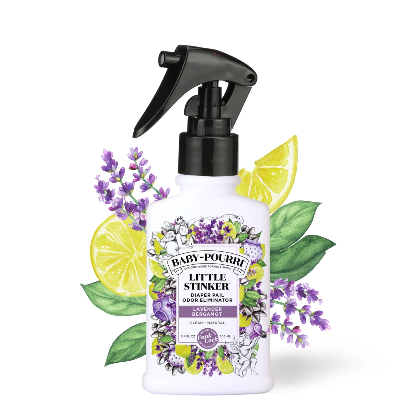 Baby pourri lavender + bergamot Little Stinker  3.4oz