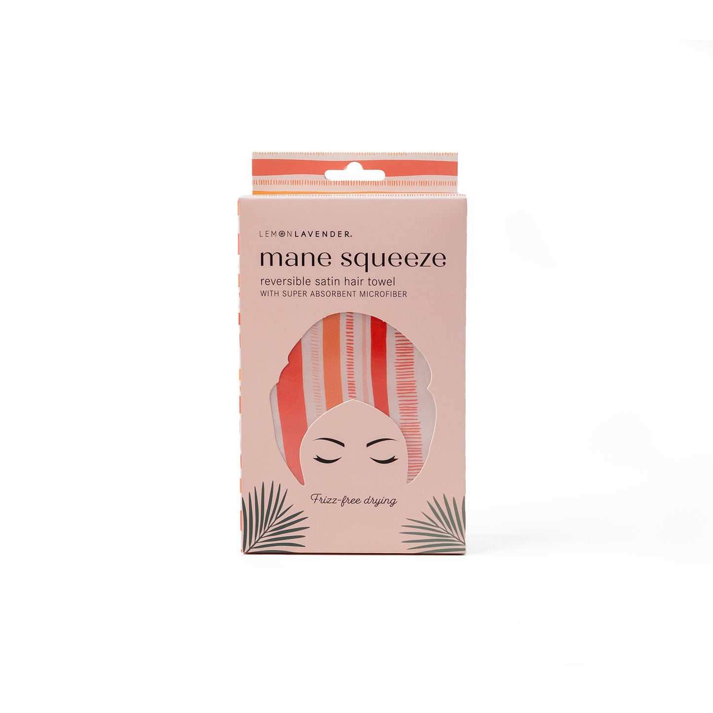 Lemon Lavender Mane Squeeze Reversible Satin Hair Towel - Toalla de Satén Reversible