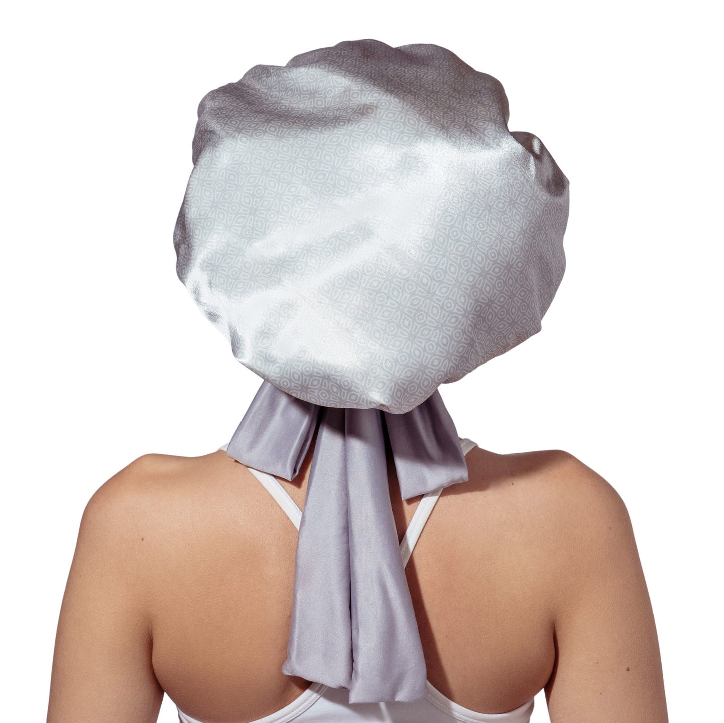LEMPON LAVENDER SNOOZE CONTROL SATIN SLEEP BONNET