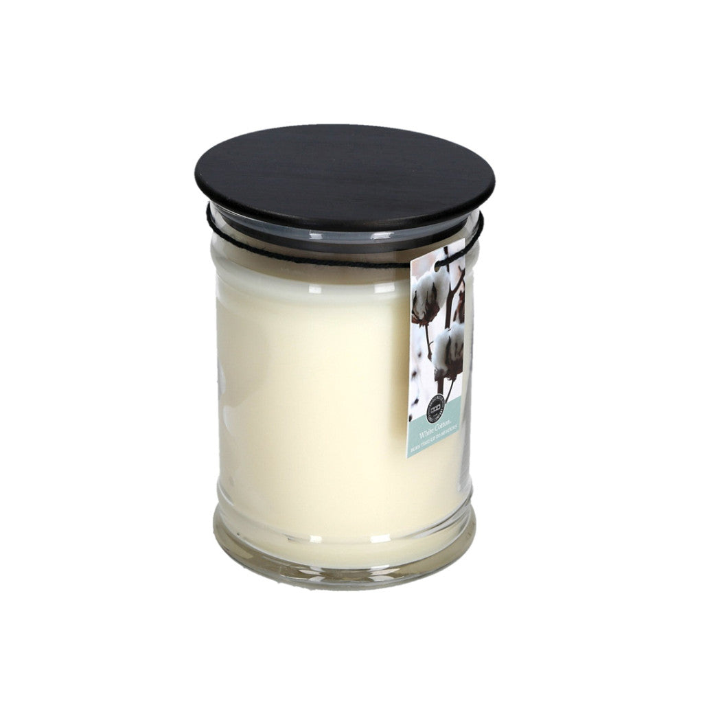 Vela en frasco grande de 18 oz - White Cotton