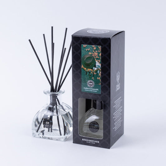 Reed Diffuser-Amber & Emerald