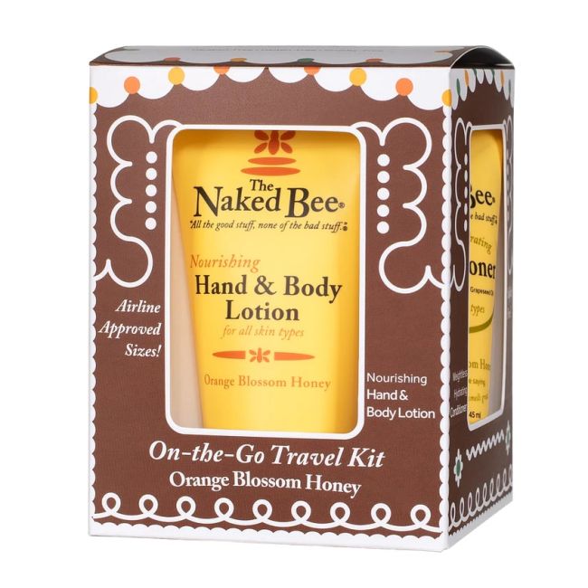 Kit de viaje Naked Bee Holiday Orange Blossom Honey