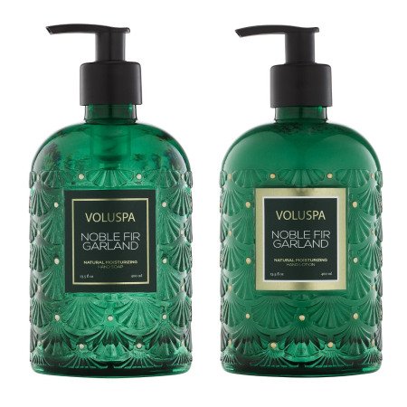 Noble Fir Garland Hand Care Duo