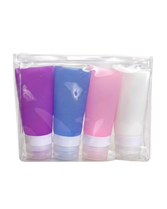 Travel Silicone Bottle 4X60ML