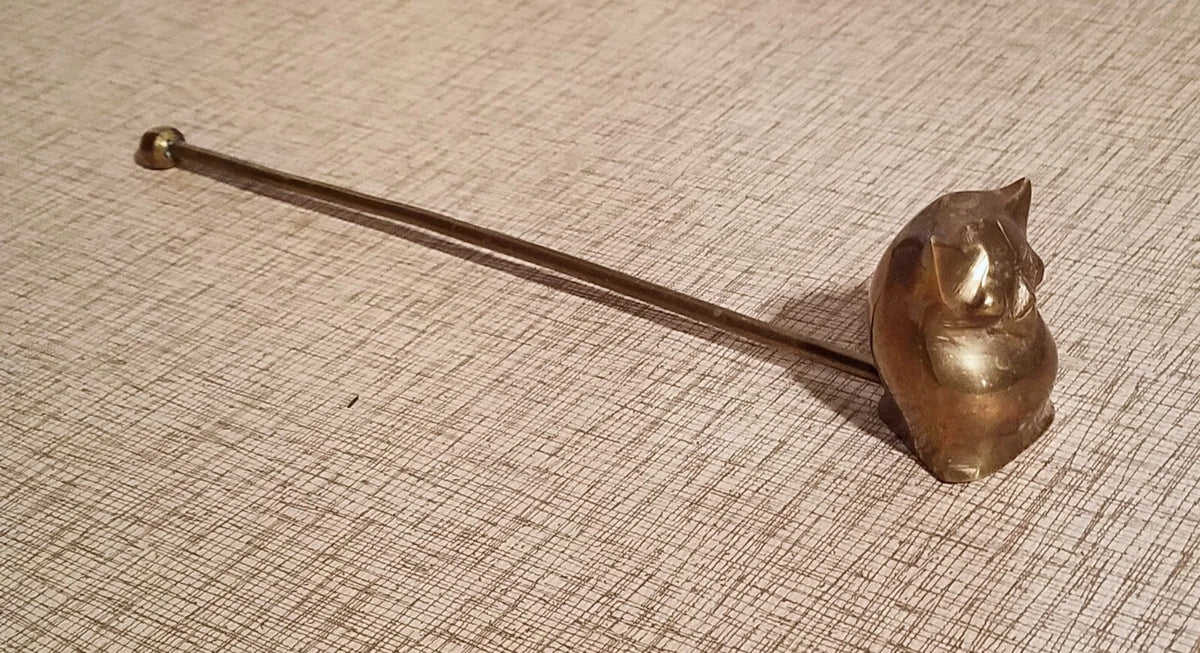 Inner Pewter Owl Candle Snuffer - Apagavelas