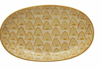 Plato de loza Decorativo - 4 estilos (una unidad)