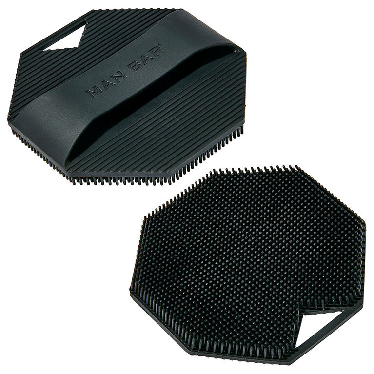 Man Bar 2-Pack Body Scrubbers - Exfoliante Corporal de Silicona