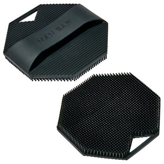 Man Bar 2-Pack Body Scrubbers - Exfoliante Corporal de Silicona