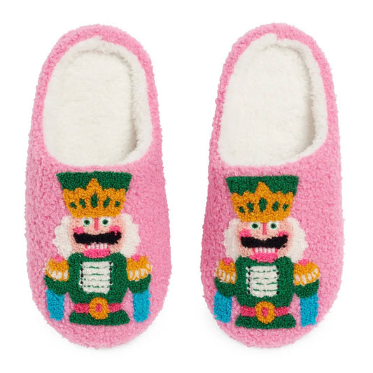 NUTCRACKER SLIPPERS, BLUSH