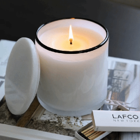 Signature Candle Lid - White Po - SNUFFER