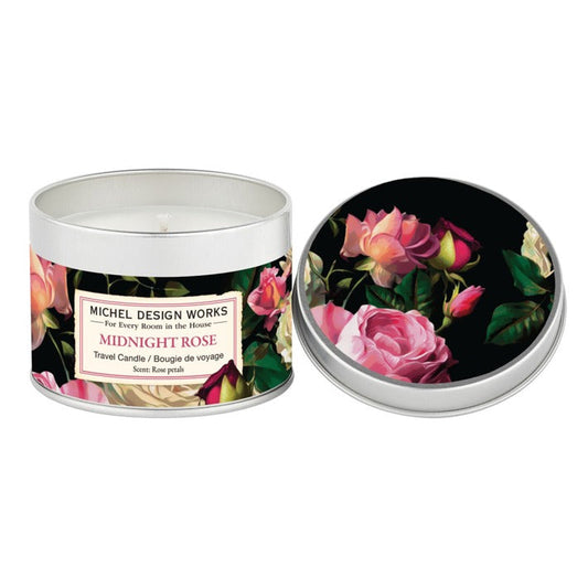 Midnight Rose Travel Candle