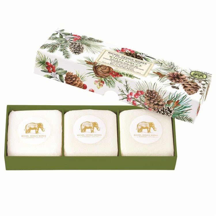 White Spruce Soap Gift Set