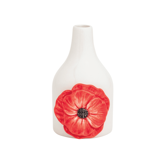 Dark Pink Flower Vase - Jarrón con Flor Rosa Oscura