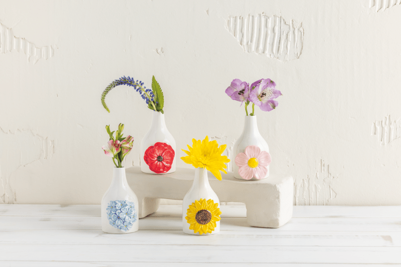 Sunflower Vase - Jarrón de Girasoles