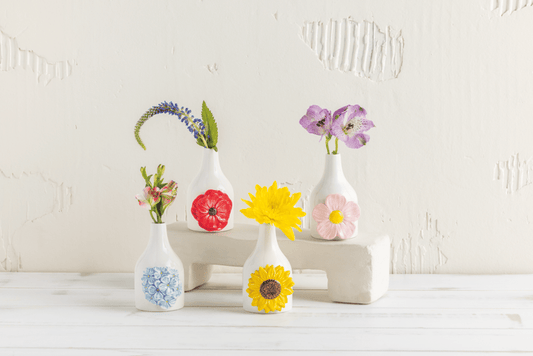 Light Pink Flower Vase - Jarrón de Flor Rosa