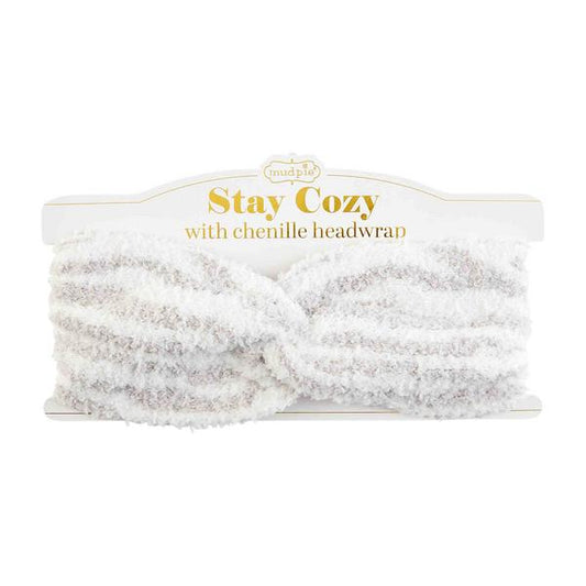 Zebra Chenille Head wrap / venda