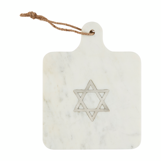 Tablero de mármol para Hanukkah