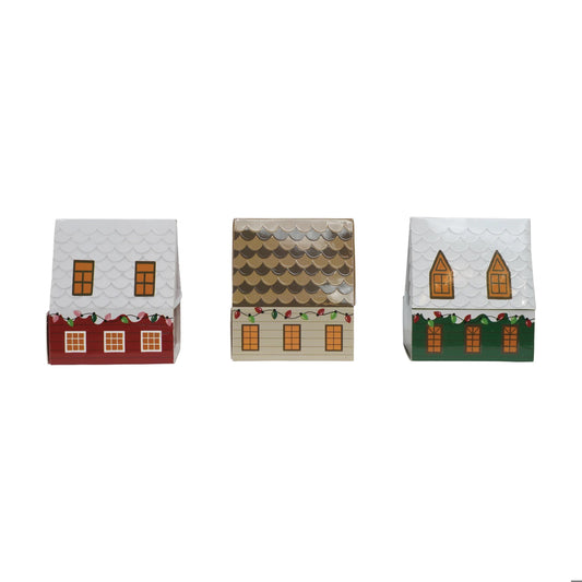 Safety Matches in House Shaped Matchbox - Fósforos/Cerillas