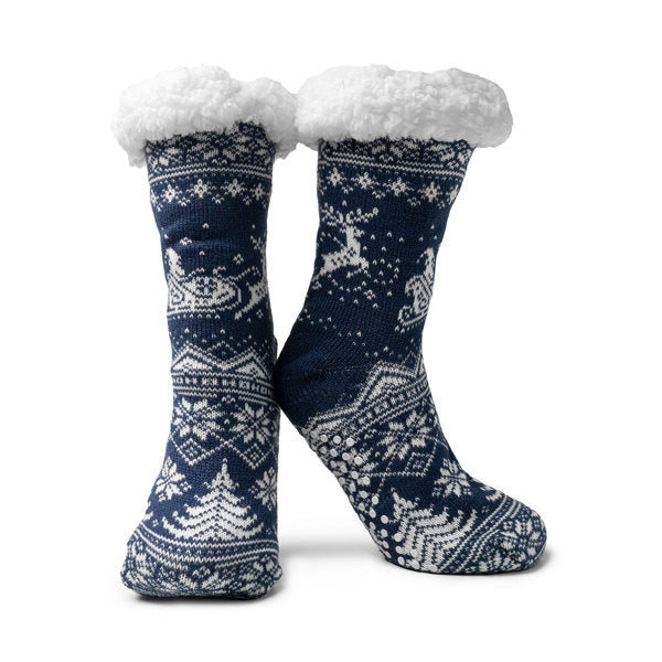 Two Left Feet Holiday Winter Wonderland Slipper Socks - Medias/Calcetines