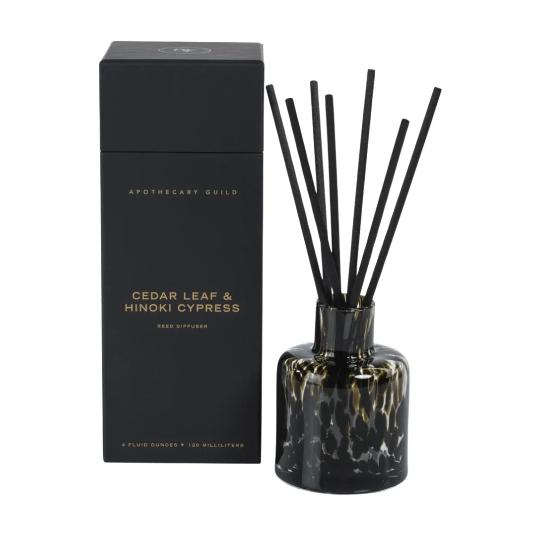 Glass Reed Diffuser Cedar Leaf & Hinoki Cypress