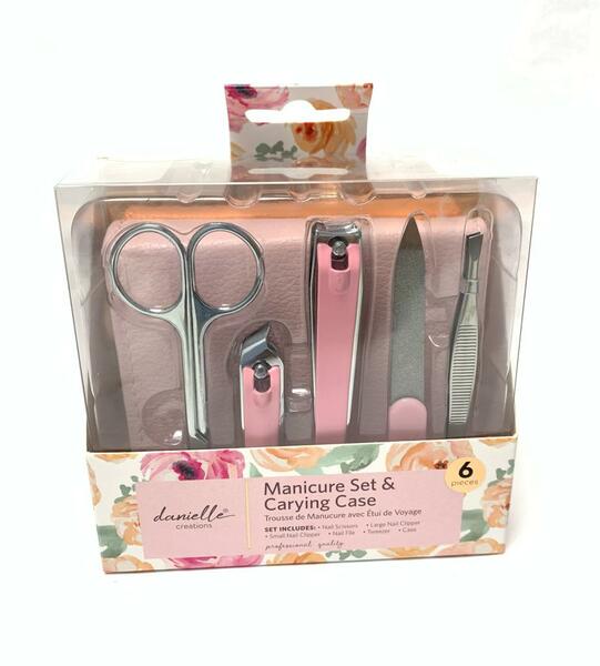 6PC MANICURE SET FLOR