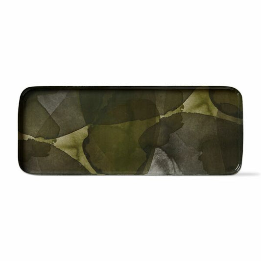 Bandeja rectangular exuberante - verde