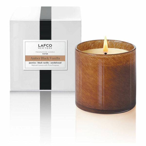 Amber Black Vanilla Foyer Candle 15.5 oz