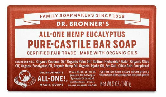 Organic Hemp Eucalyptus Bar Soap
